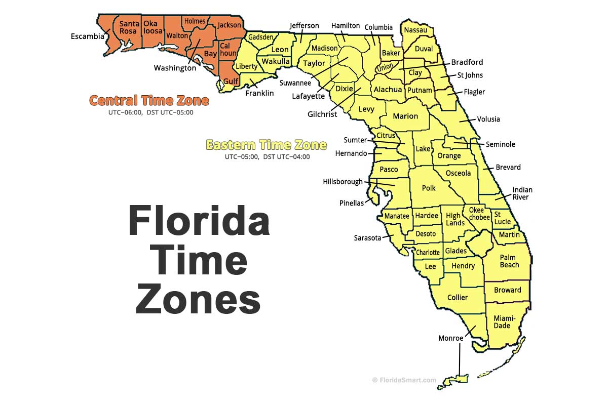 Florida Panhandle's Weird Zone Line - Florida Smart
